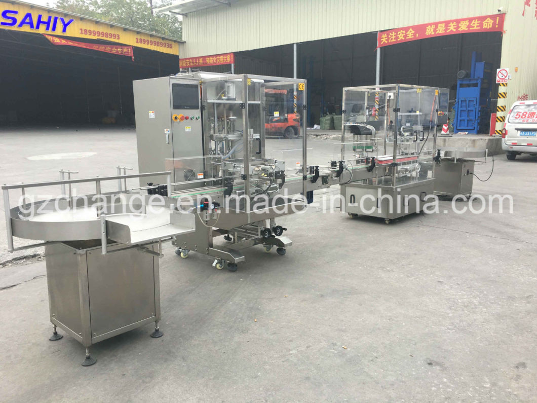 Automatic Double Heads Liquid Paste Filling Machine