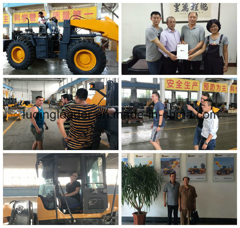 Heavy Duty 6ton Hydraulic Automatic Wheel Loader