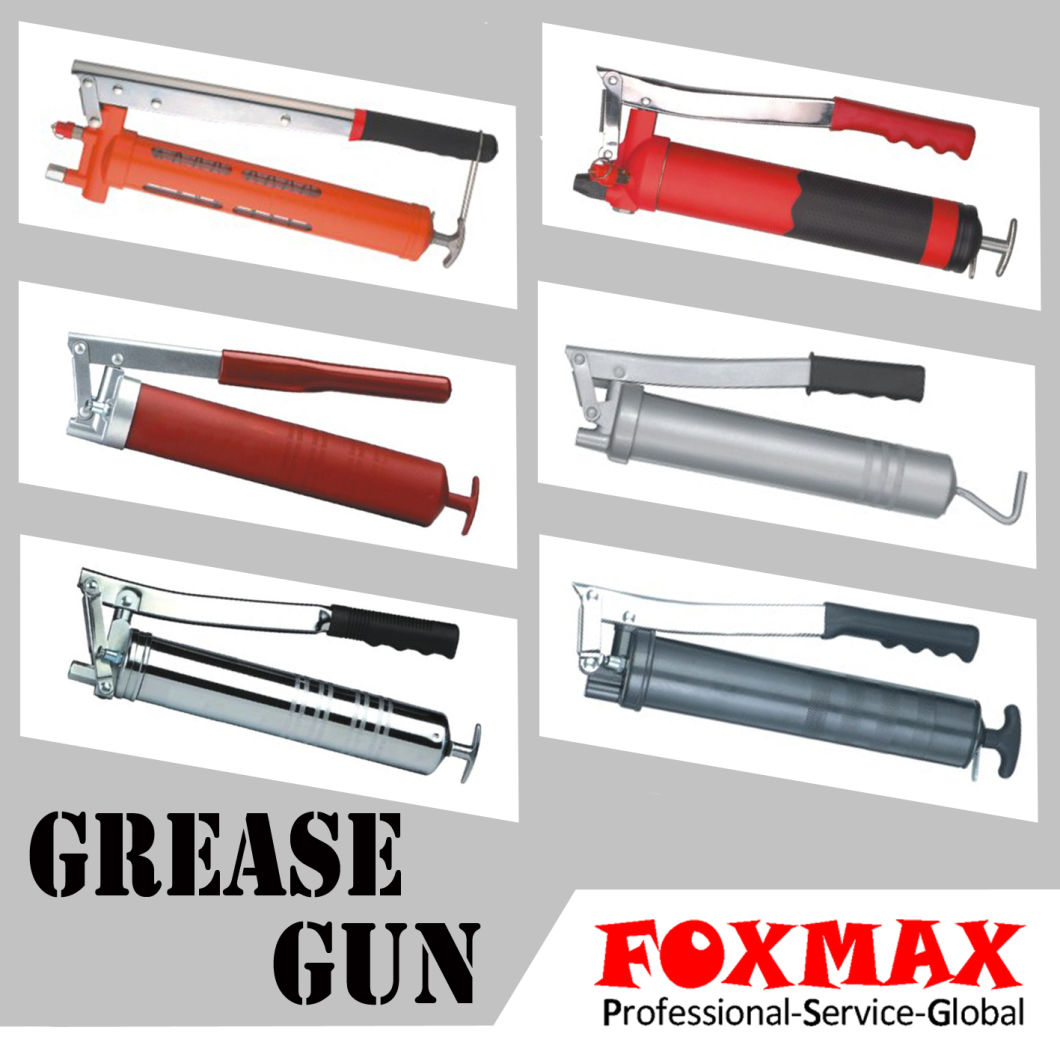 Hand Tool Double Handle Grease Gun Two Lever Grease Gun