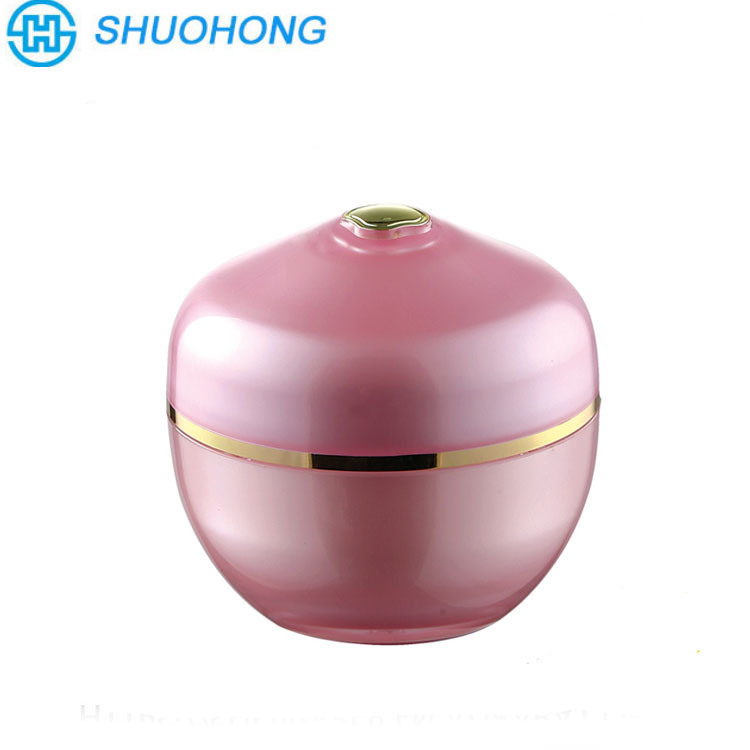 Manufacturer Pink 30g 50ml Plastic Acrylic Empty Cosmetic Jar