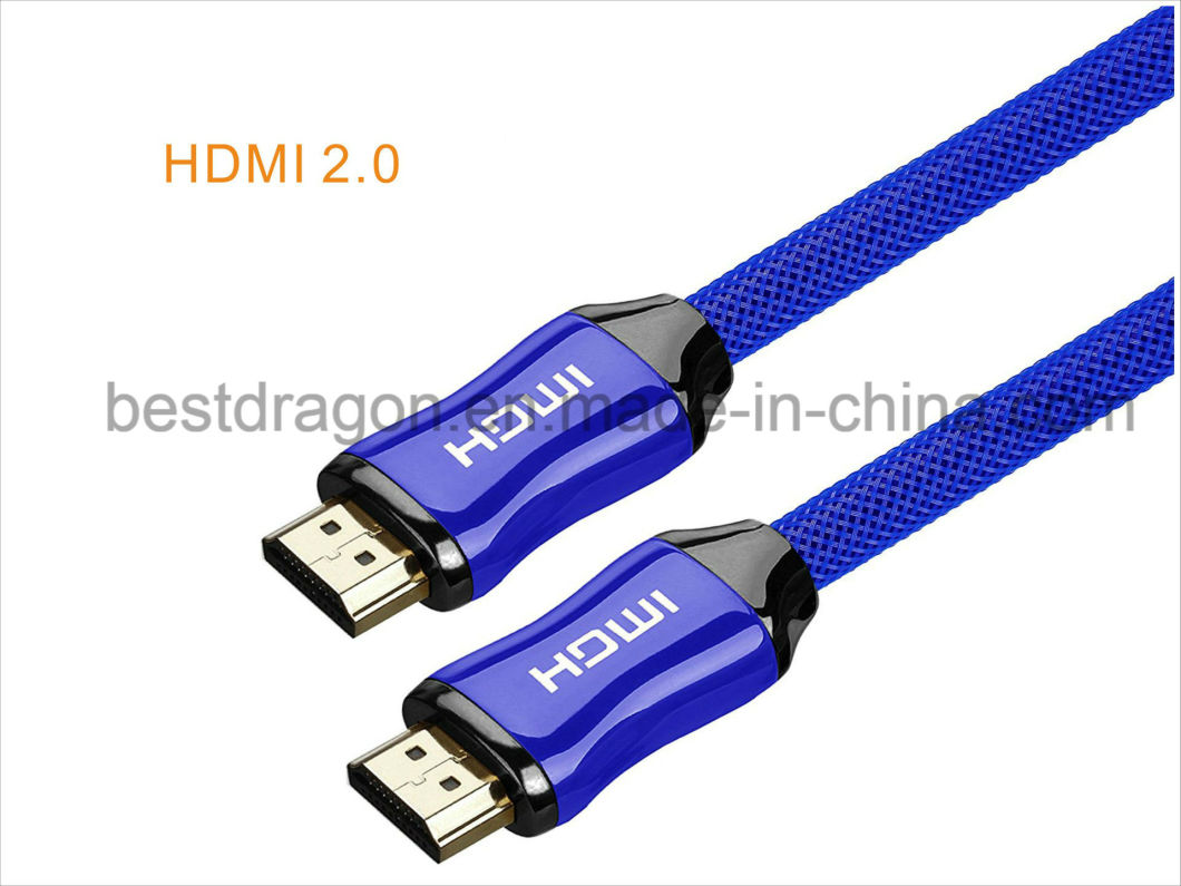 1.5m Gold Plated Male to Male HDMI 1.4 Flat HDMI Cable 4K 3D