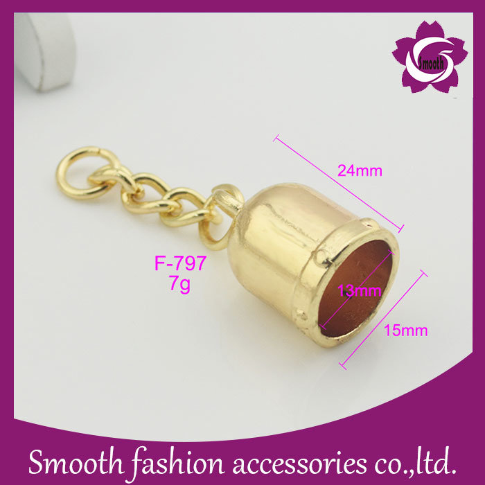 Fashion Hardware Gift Metal Drawstring Cord End Stopper Buckle Accessories