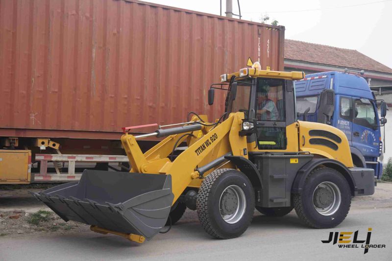 Wheel Loader Zl-920 Full Automatic Transmission Loaders in Easy Operation