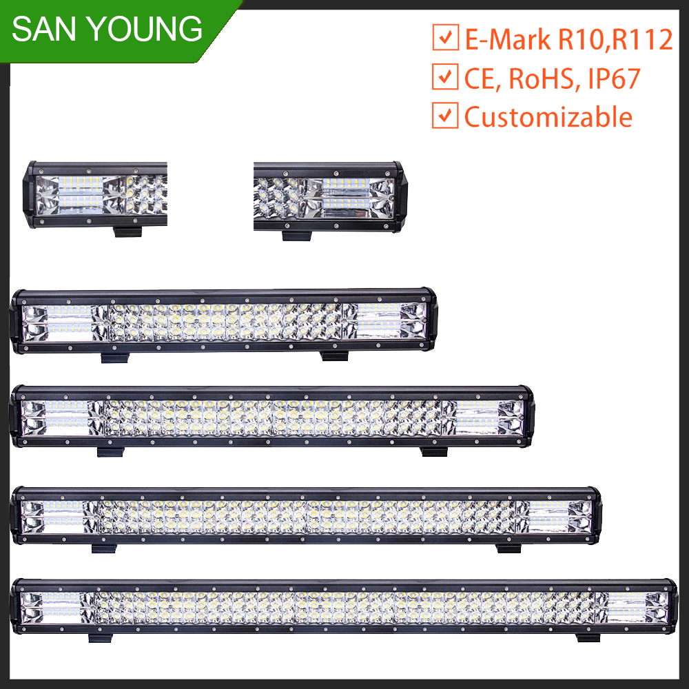 3 Row LED Light Bar for Truck Roof Triple Row LED Light Bar