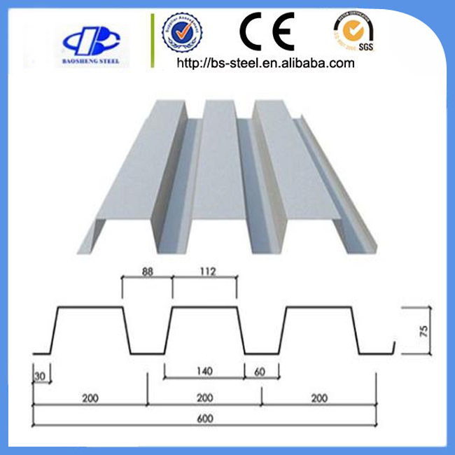 Steel Structural Composite Steel Metal Floor Decking Sheets