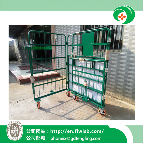 Customized Collapsible Steel Dispatch Trolley for Warehouse with Ce