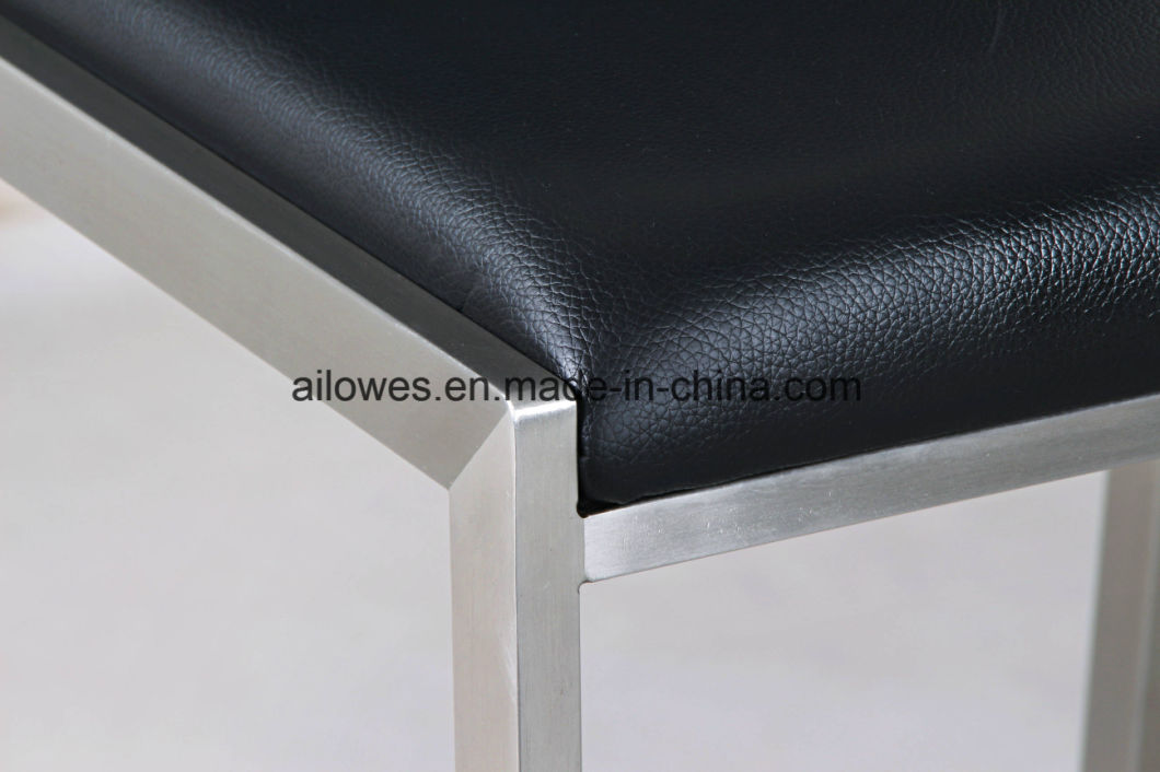 Modern High Stool Stainless Steel Bar Chair