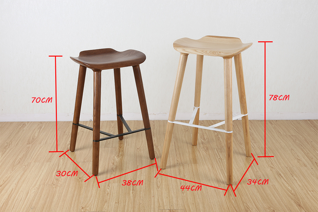 2018 Hot Sale Solid Wood Living Room Furniture Bar Stools