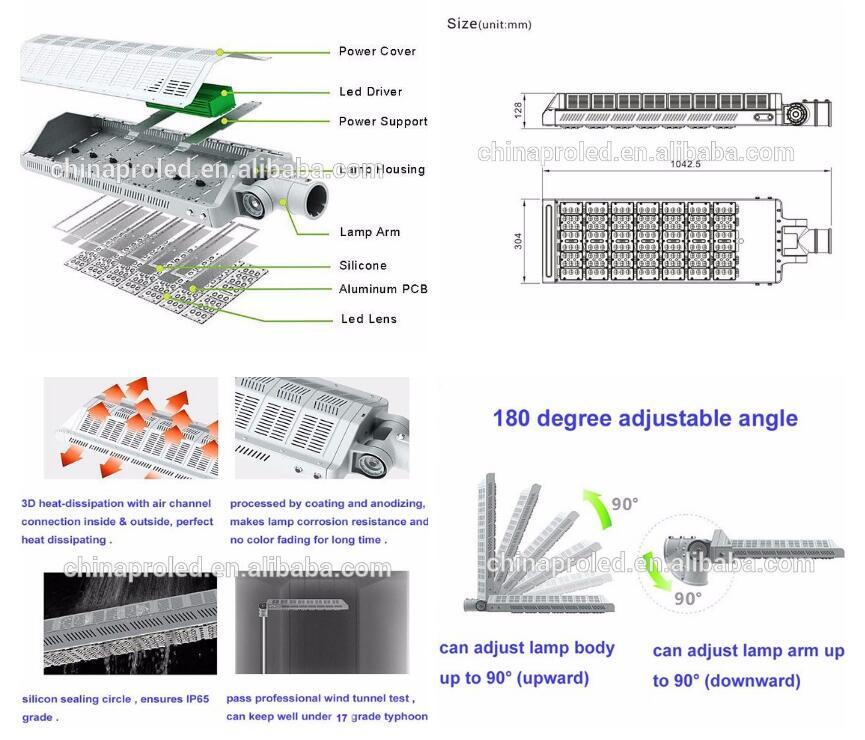 5 Years Warranty Tennis Court Light High Power 350W LED Street Light Floodlight with Meanwell Driver