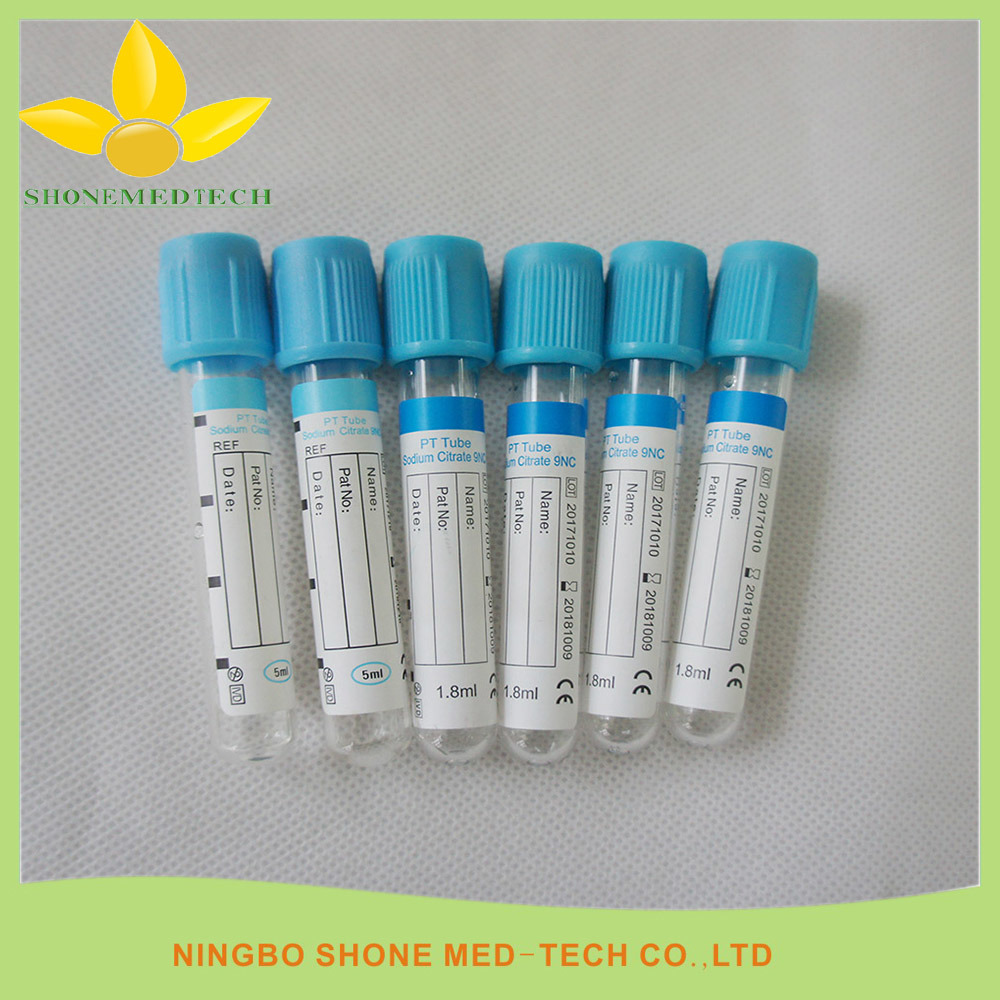 Sterilized PT Tube (Sodiun Citrate 9NC)