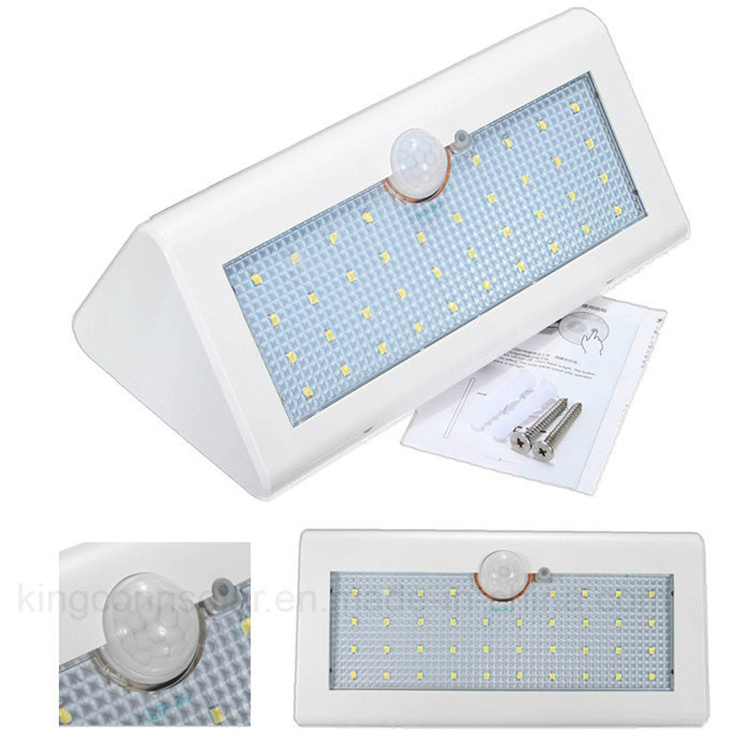 All in One 48 PCS LED Solar Powered Wall Lamp for Home Lighting