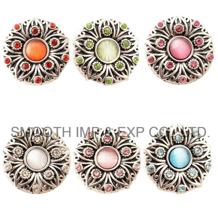 Zinc Alloy Spring Type Button Mix Snap Button Garment Accessories