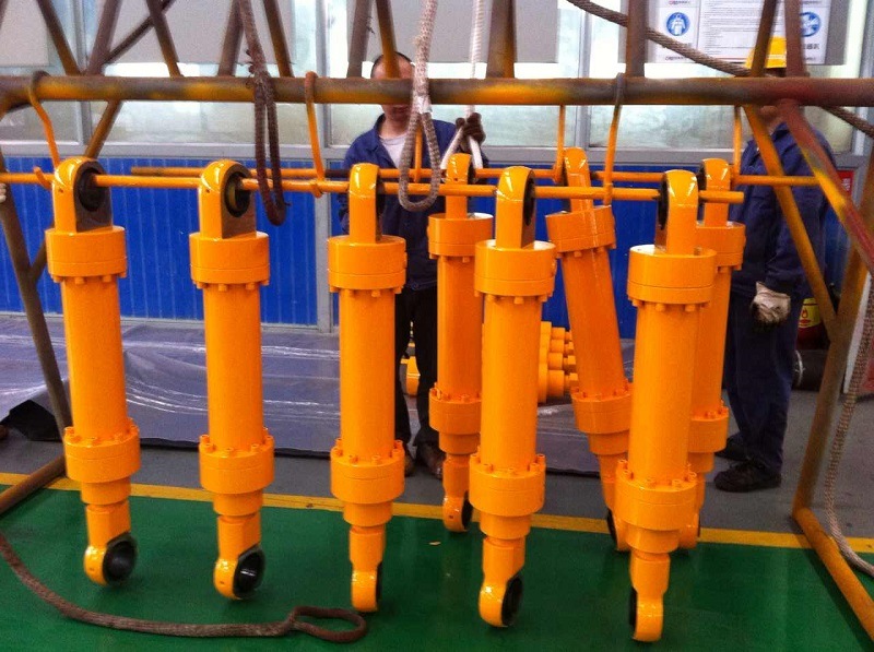 8500mm Stroke 20MPa Working Pressure Pile Driving Barge Hydraulic Cylinder