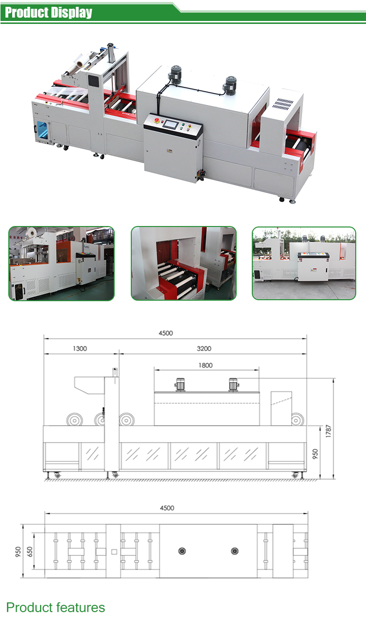 Big Welding Wire Sleeve Shrink Packing Wrapping Machine for Spool