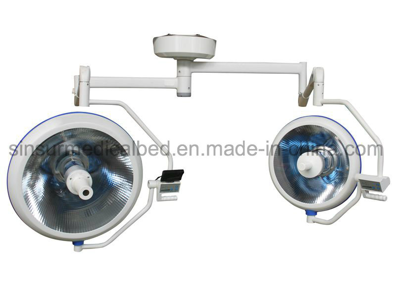 Surgical Instrument Shadowless Cold Double Dome Ceiling Operation Lamp