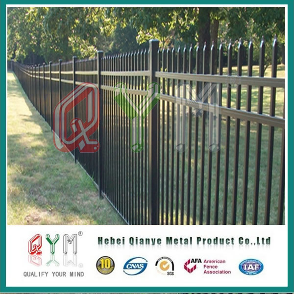 Welded Mesh Fence Panel for Sale/Prefab Black Aluminum Fence Panels