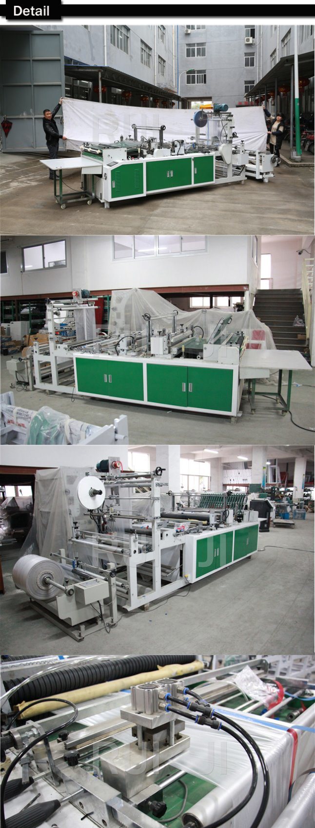 Automatic Plastic Security Bag Making Machine for Bank Police