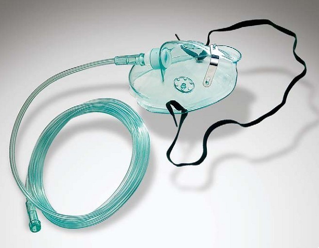 Disposable Medical-Grade PVC Oxygen Mask with Ce Certificate