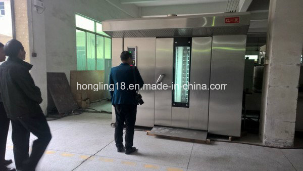 Bread Production Factory Price 64 Trays Gas Rotary Rack Oven