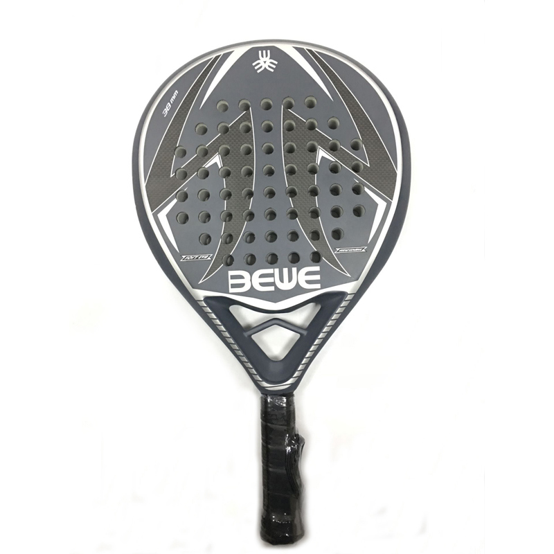 Carbon and Fiberglass Material Paddle Racket