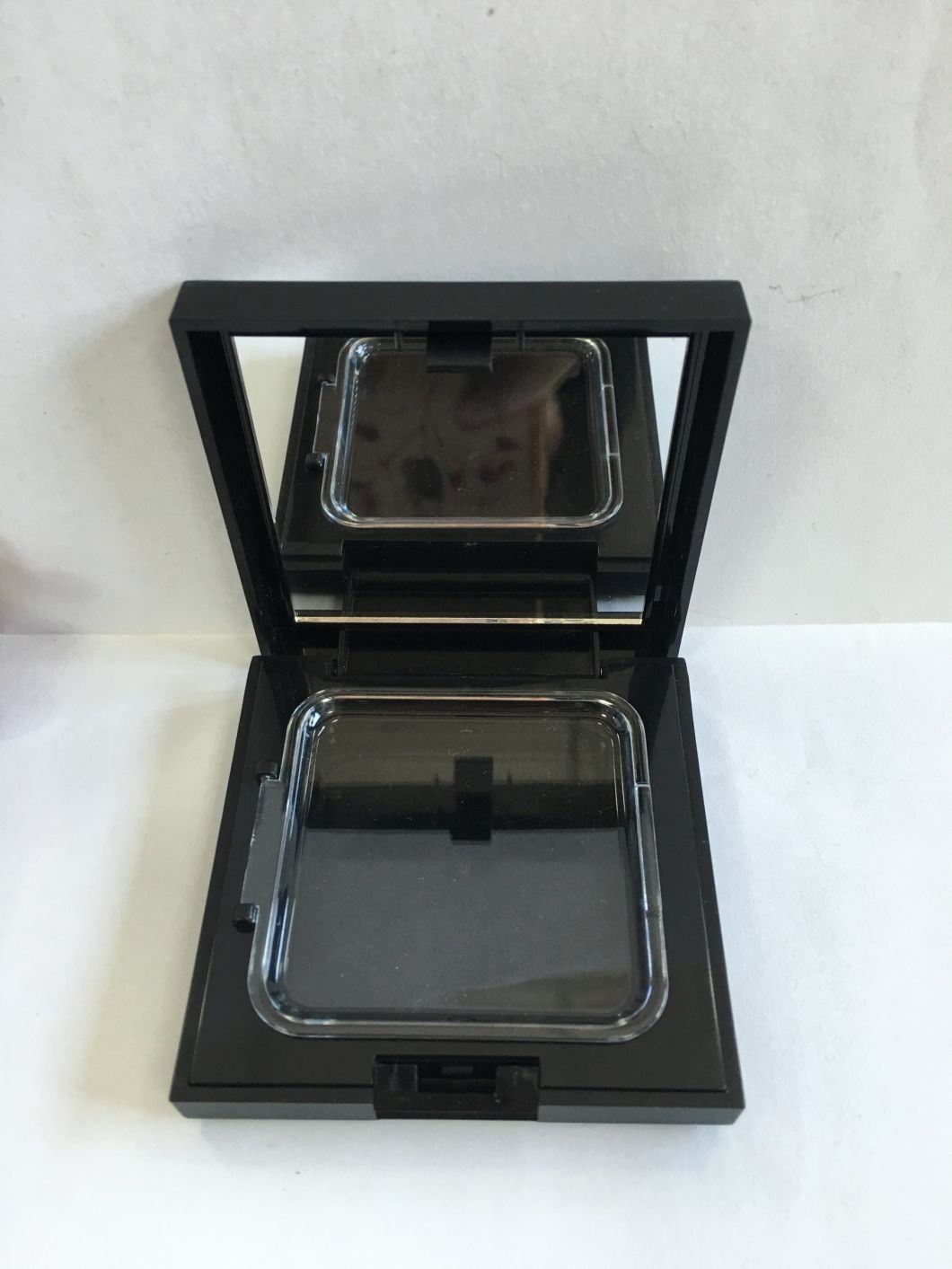 Square Plastic Powder Compact Case