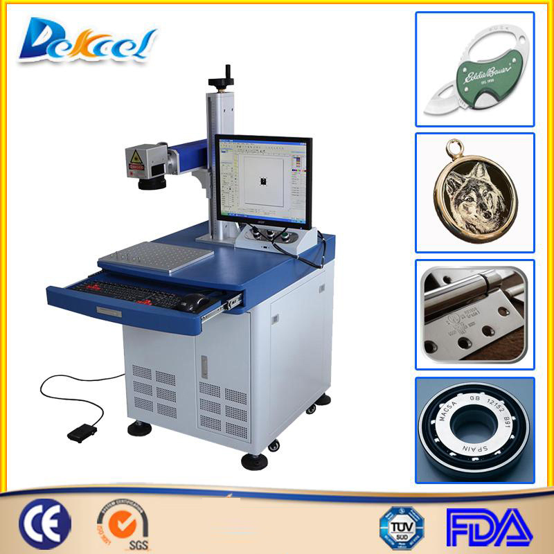 Metal Laser Engraver Machine 20W Fiber Laser Marking System