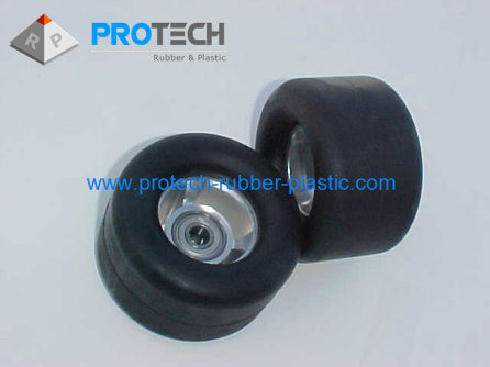 Custom Made Rubber Wheels Rubber Toy Wheels