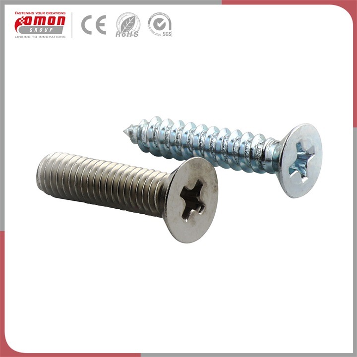 Countersunk Head Stud Screw Flange Brass Bolt for Chemical Industry