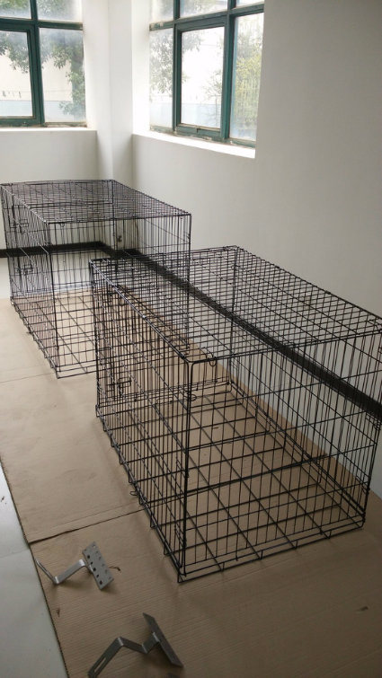Amazon Ebay Hot Sale Pet Product Supply Dog Wire Cage Crates
