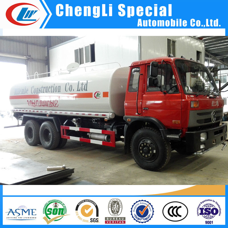 Dongfeng 6X4 22000liters Sprinkler Mobile Water Tanker Truck for Sanitation