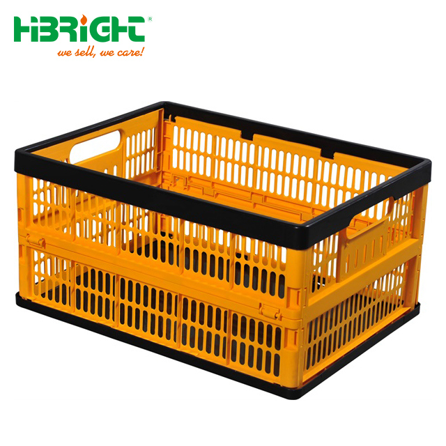 Foldable Plastic Crates for Household Storage