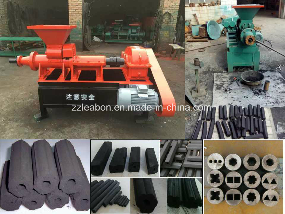 Furnace Used Charcoal and Coal Hollow Briquette Machine Production Line