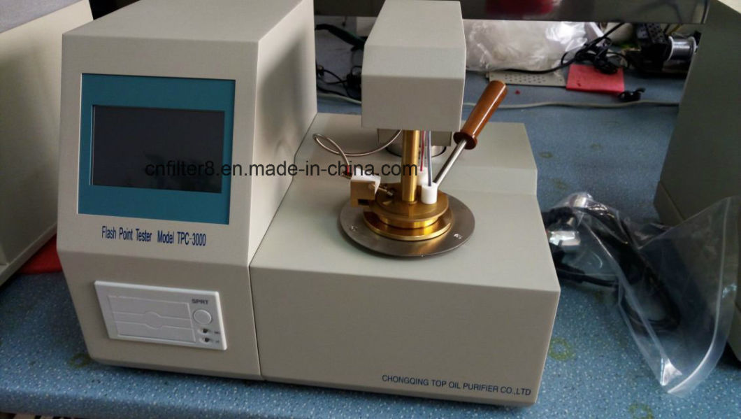 Laboratory Transformer Oil Lube Oil Closed-Cup Flash Point Tester (TPC-3000)