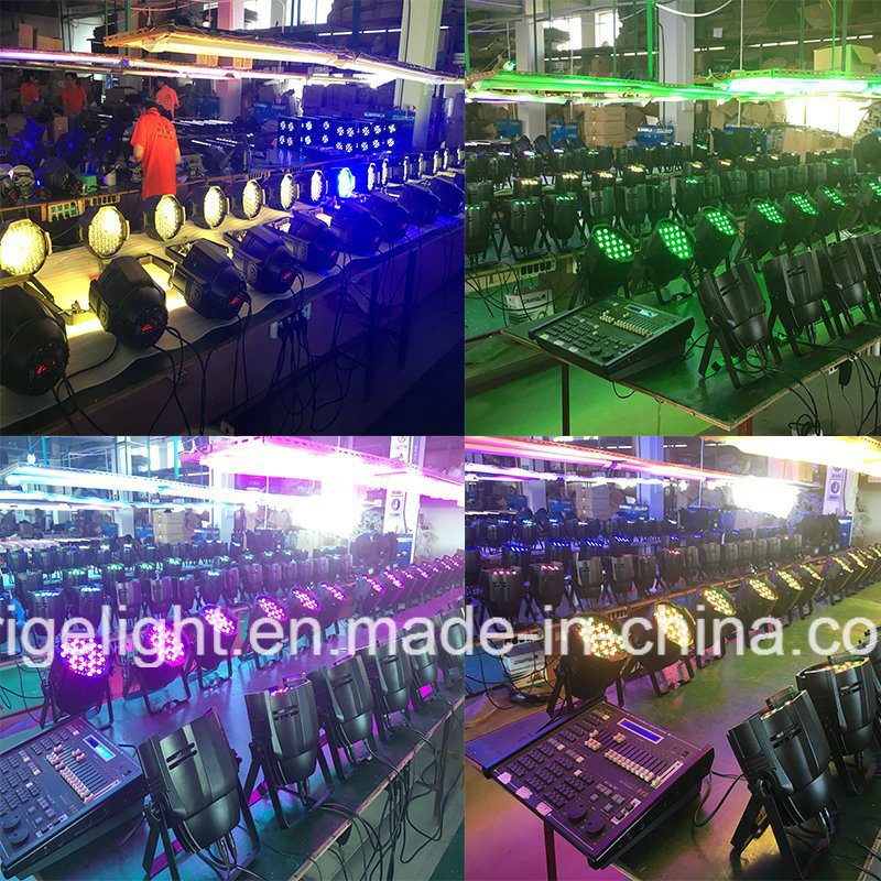 54PCS 3W RGBW Disco Stage Light LED PAR Can Light