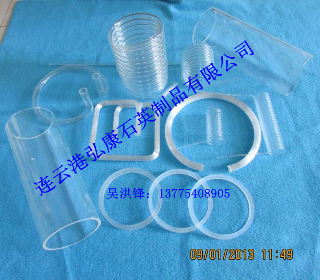 Quartz Tube Transparent Fused Quartz Glass Tube Furnace Quartz Tubing