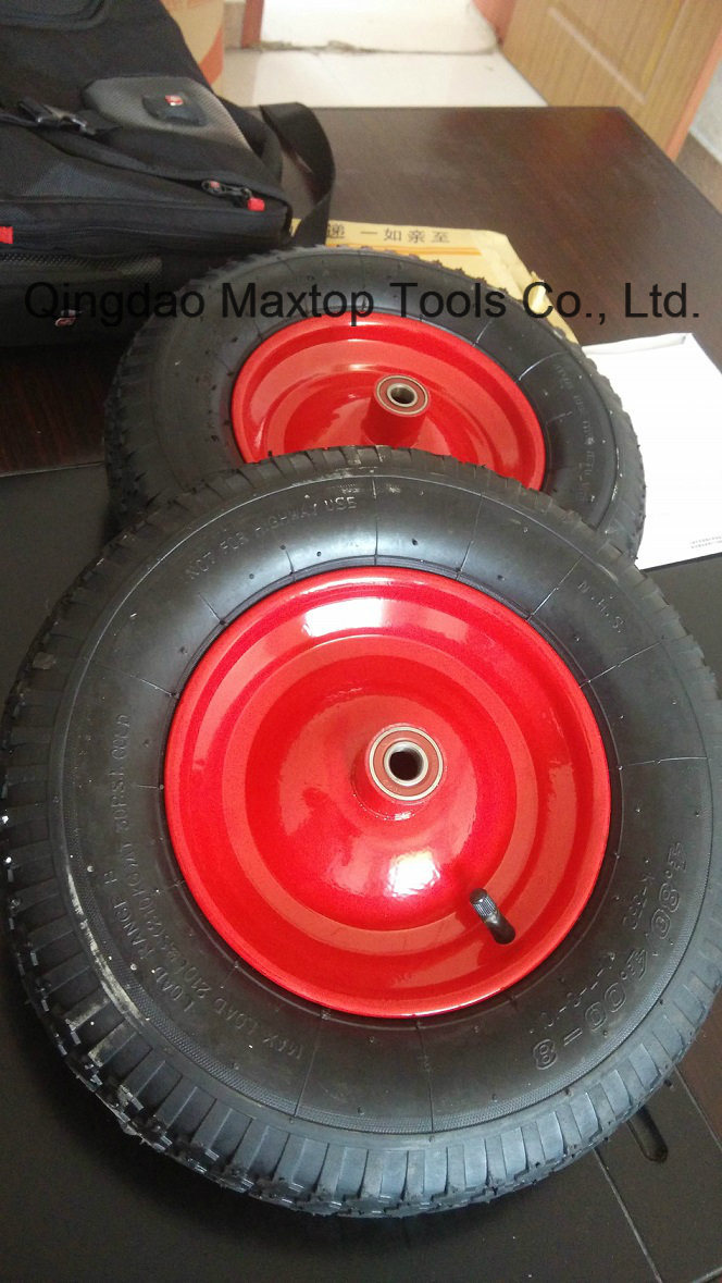 Air Rubber Wheel Wheelbarrow Tyre with Reach PAHs Certificate