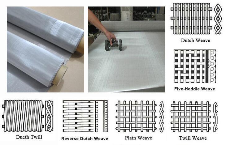 Stainless Steel Screen Mesh Weave Wire Mesh