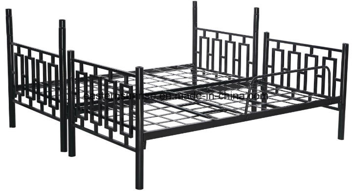 School Camp Military Use Heavy Duty Cheap Steel Bunk Bed