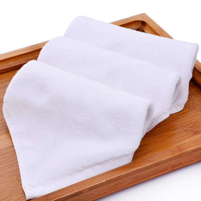 Disposable Microfiber Towels White Bath Towels Hotel Towel for Wholesale