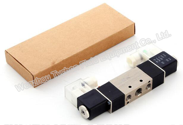 5/2 Way Solenoid Valve for Pneumatic Actuator 220V AC/24V DC