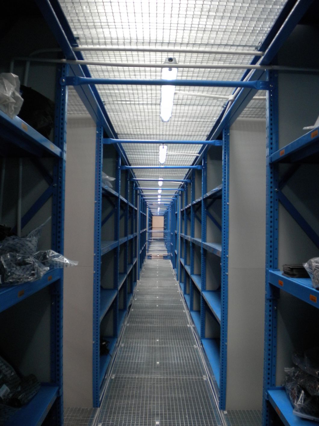 Multi-Level Steel Industrial Warehouse Mezzanine Rack