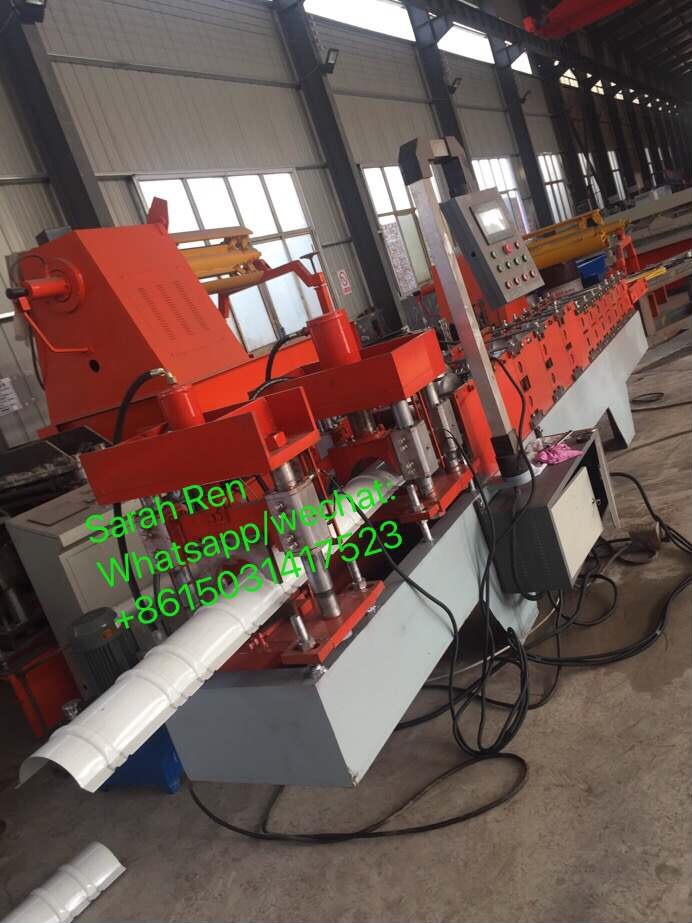 Full Auto Hydraulic Type Steel Roofing Ridge Cap Roll Forming Machine