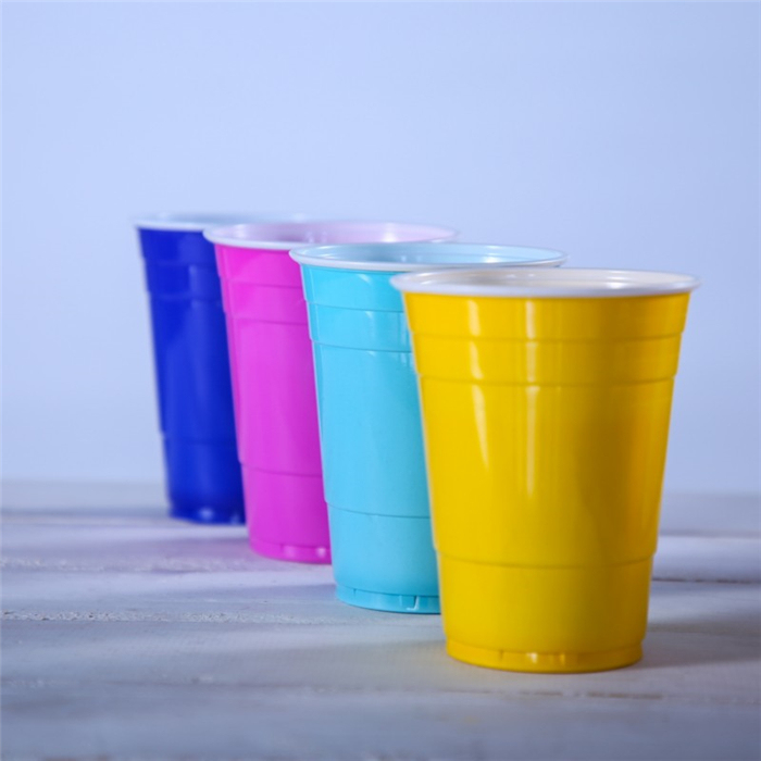 Disposable Coffee Paper Cup with PS Lid