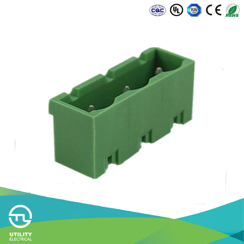 Utl 8 Pin Right Angle PCB Header Connector