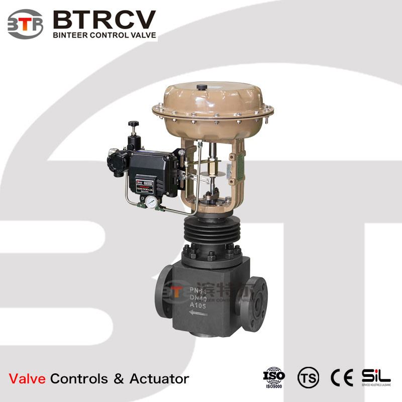 Pneumatic Diaphragm High Pressure Angle Control Valve