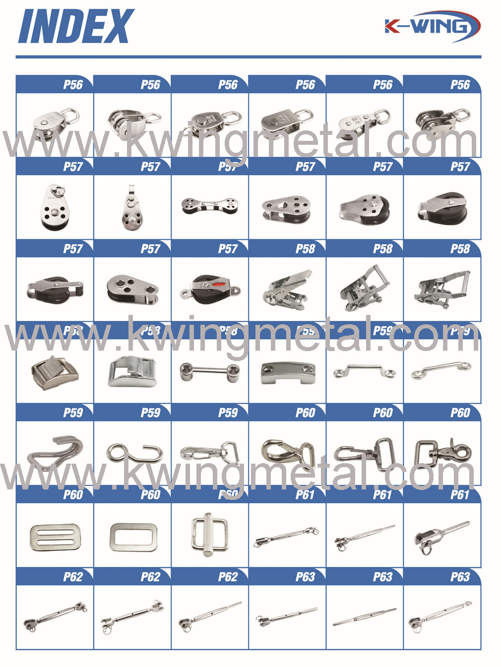 Stainless Steel Swivel Web Clip