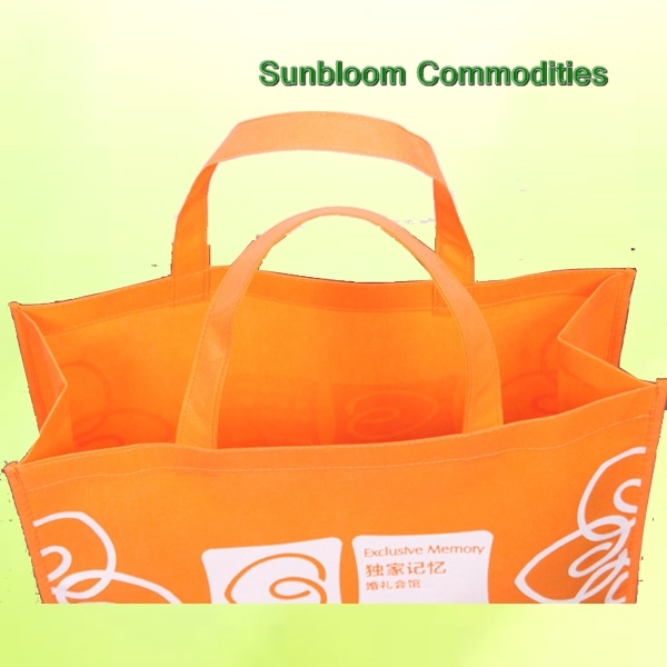 Custom High Quality Promotional Advertising Garment Bag Nonwoven Shopping Bag