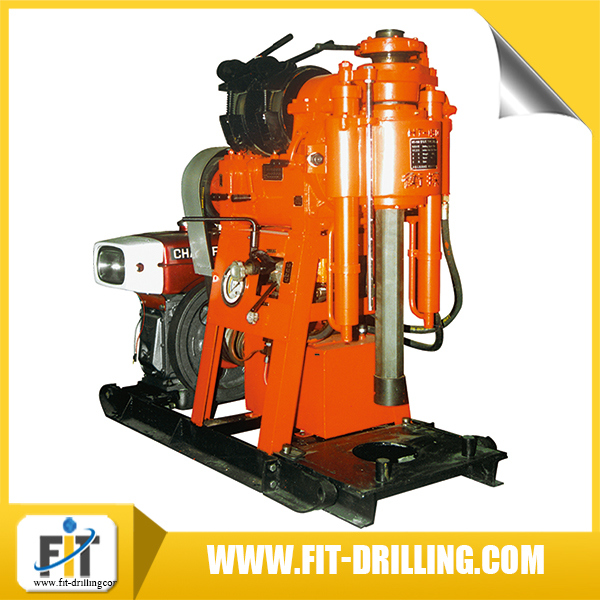 2017 Made in China Small 150m Low Speed Portable Borehole Water Well Core Drilling Rig Machine