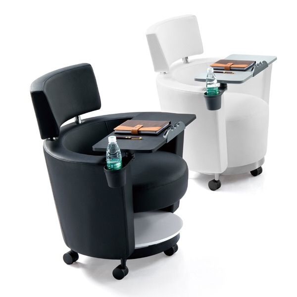 Removable Training Chair with Writing Pads for Conference Room