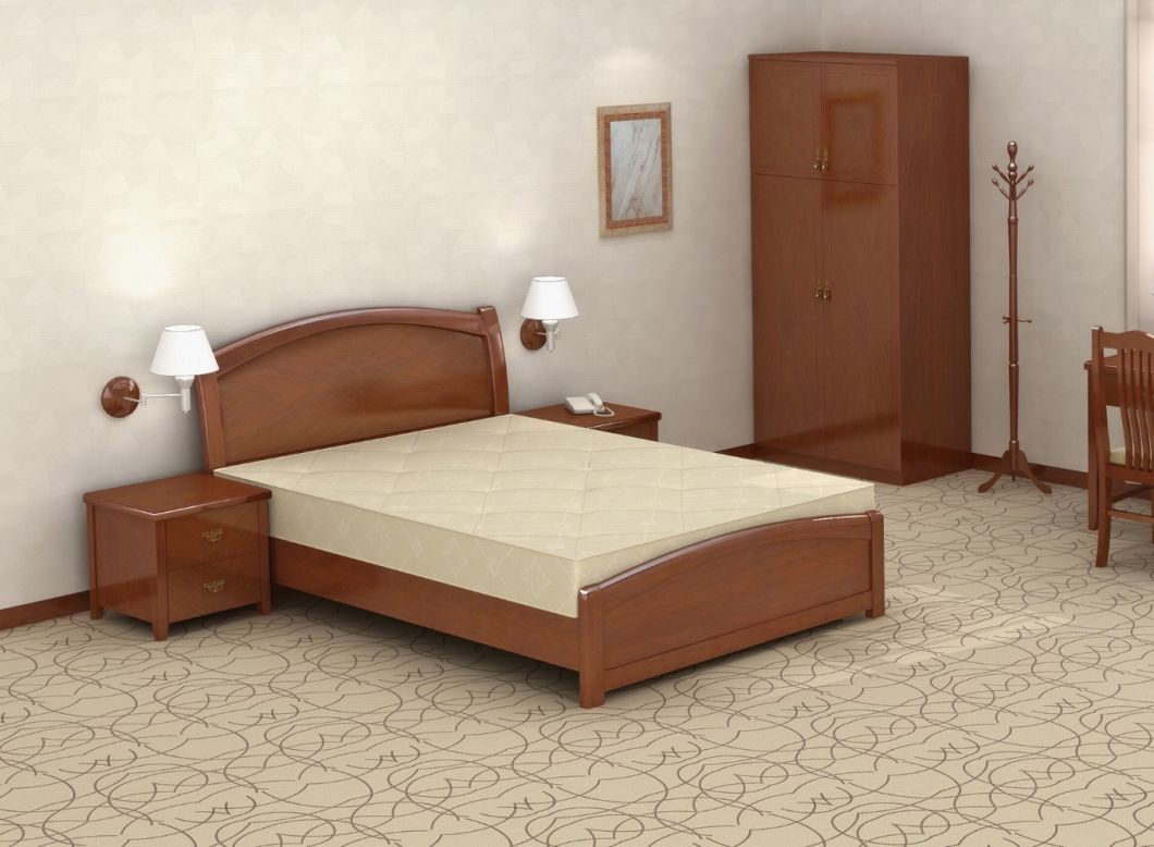 Modern Hotel Furniture Wood Hotel Bed Apartment Bed